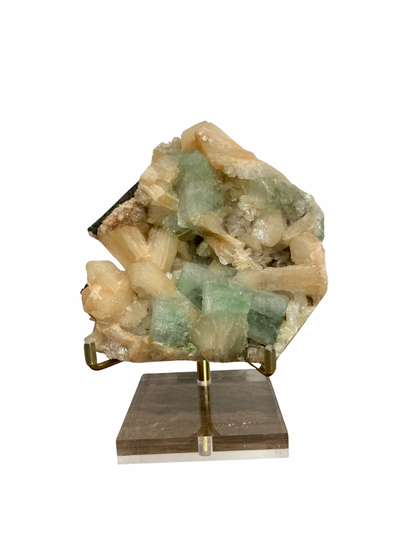 Apofyliet met Stilbiet cluster