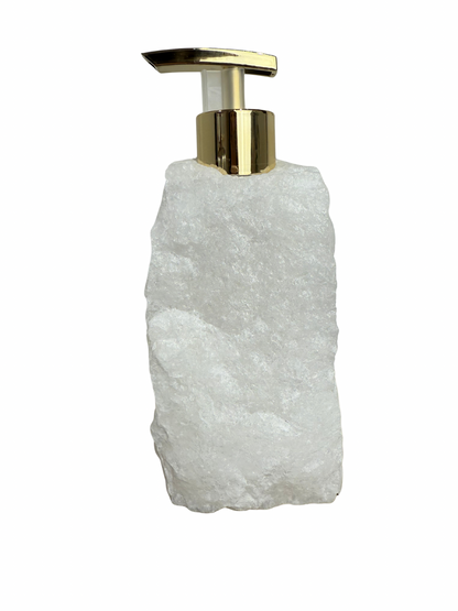 Zeeppomp van Bergkristal goud 7