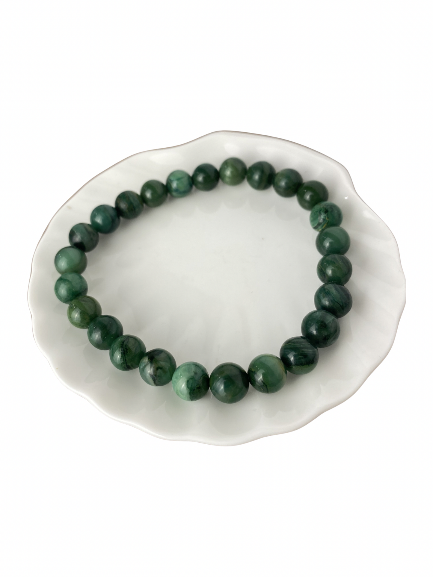 Apatite bracelet ball 6 mm