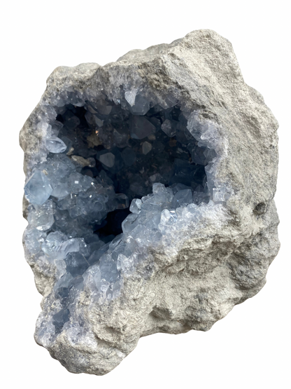 Celestien geode XL (Madagascar) | 9,5 kg