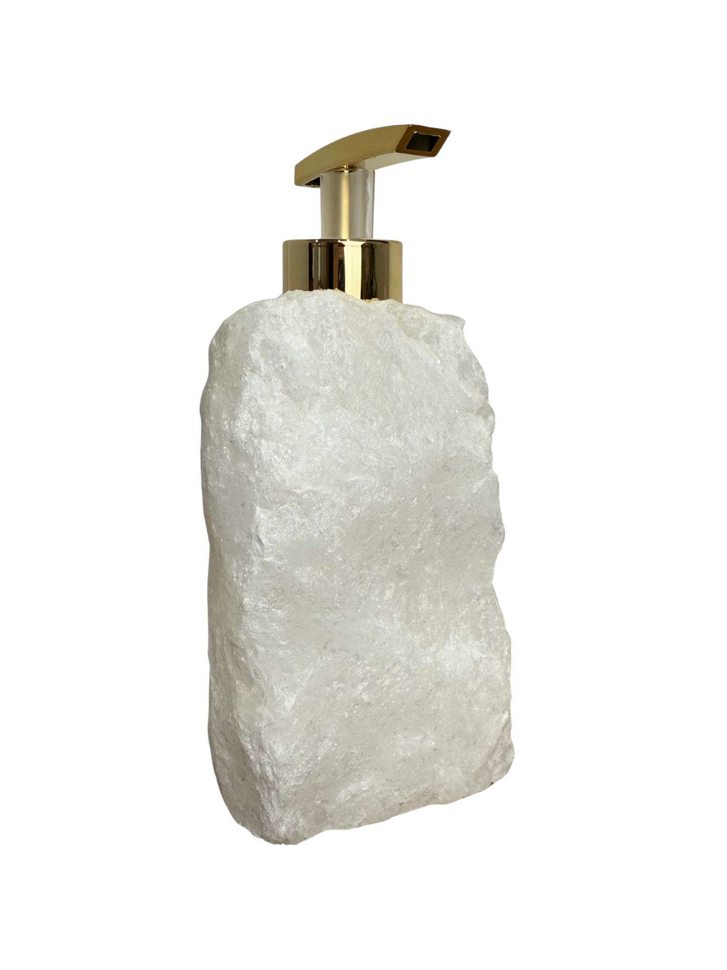 Zeeppomp van Bergkristal goud 8