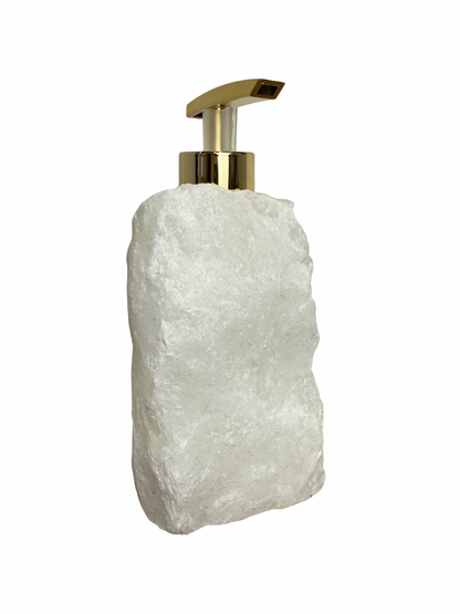 Zeeppomp van Bergkristal goud 8