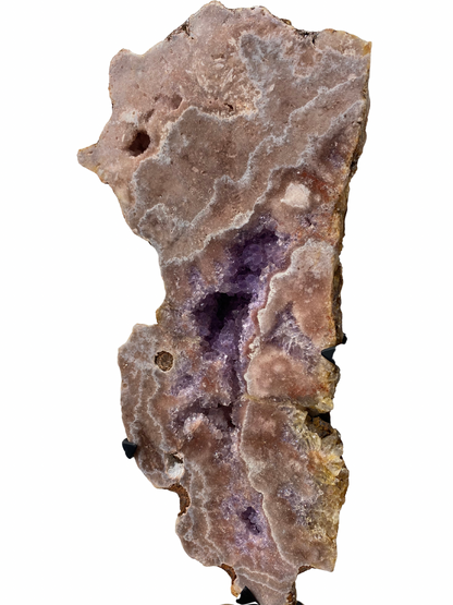 Roze Amethist (Chalcedoon) op standaard (Brazilië) | 2,2 kg