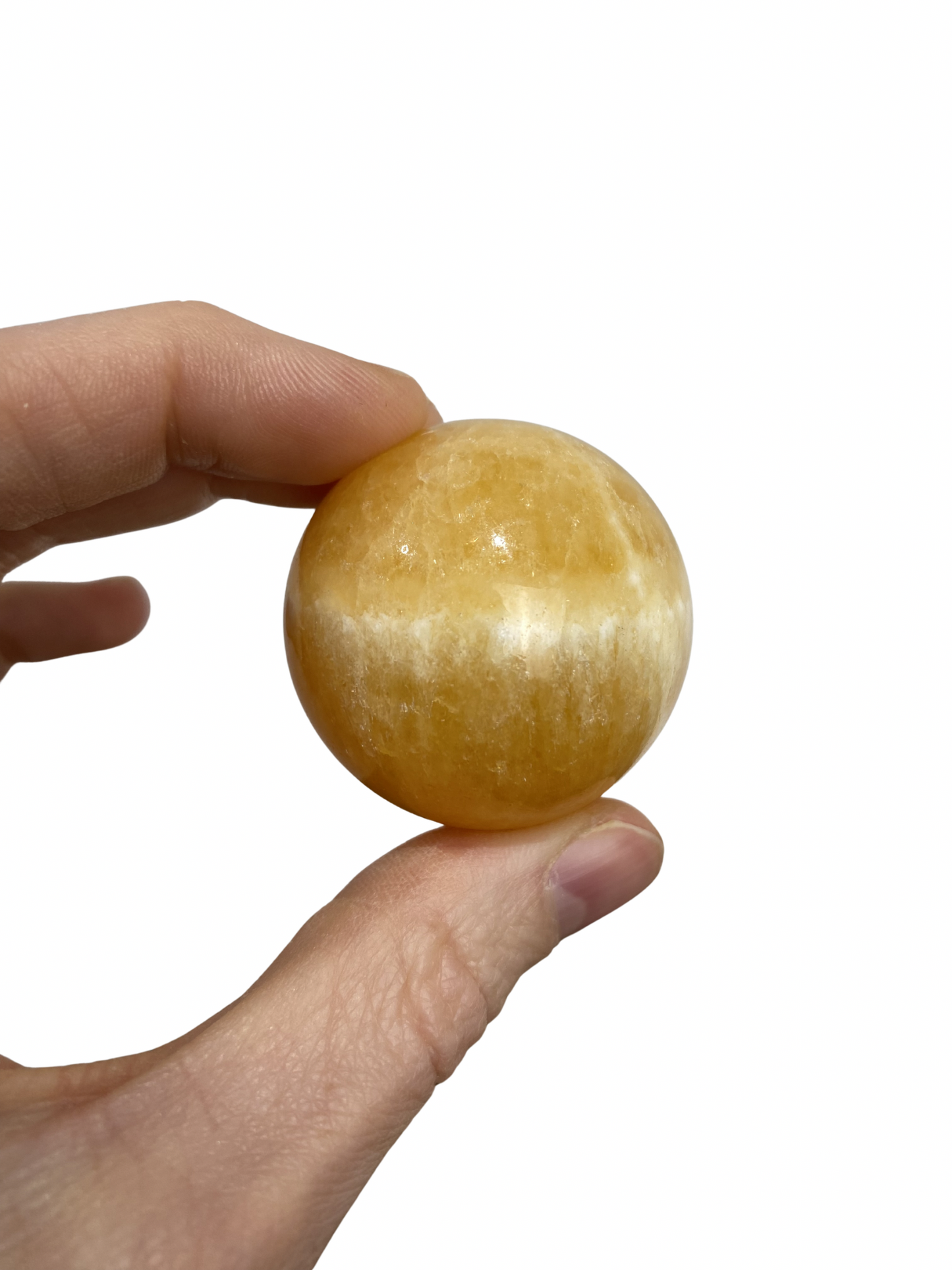 Orange Calcite ball