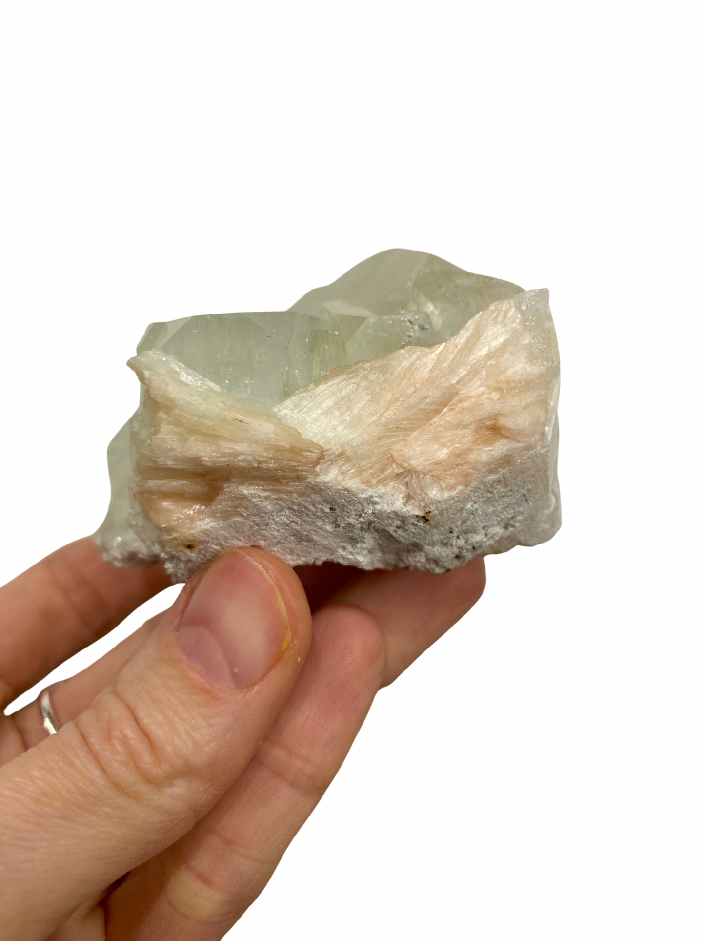 Apofyliet met Stilbiet cluster