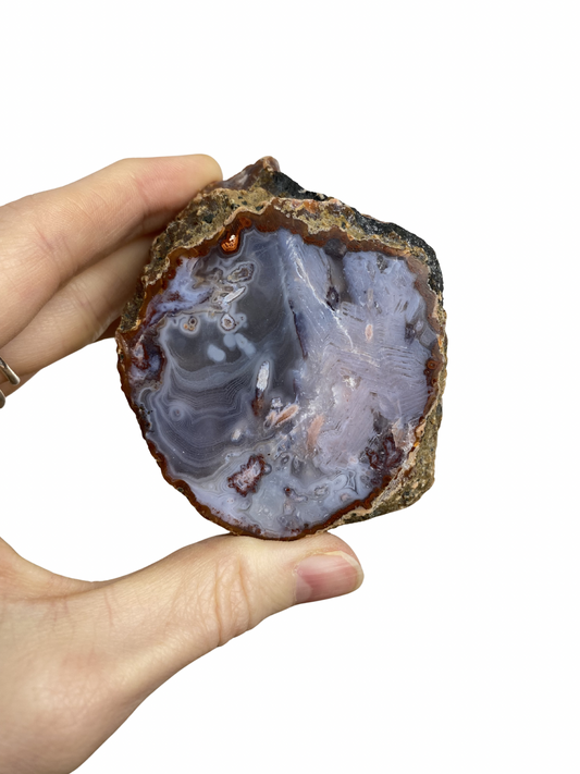 Agaat geode half 1