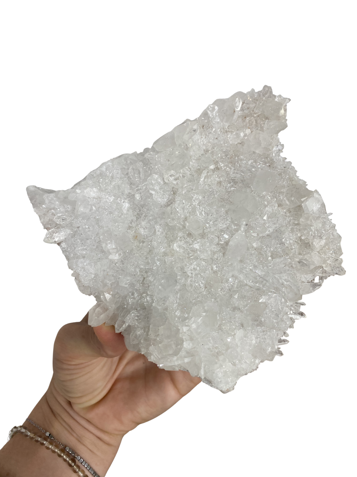 Bergkristal cluster 1 (India)
