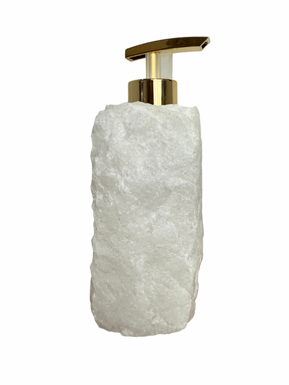 Zeeppomp van Bergkristal goud 1