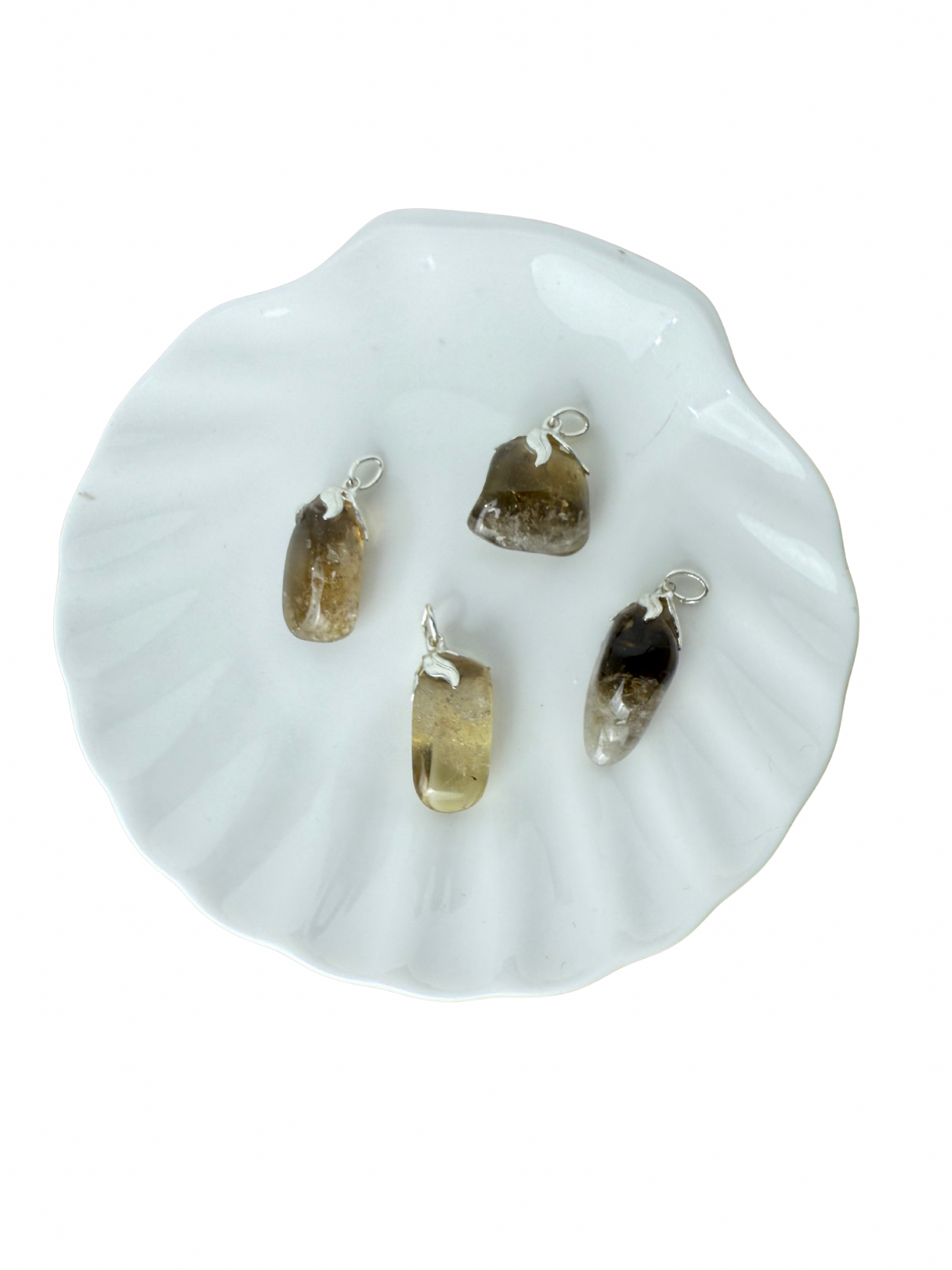 Olivia tumbled stone pendant Citrine