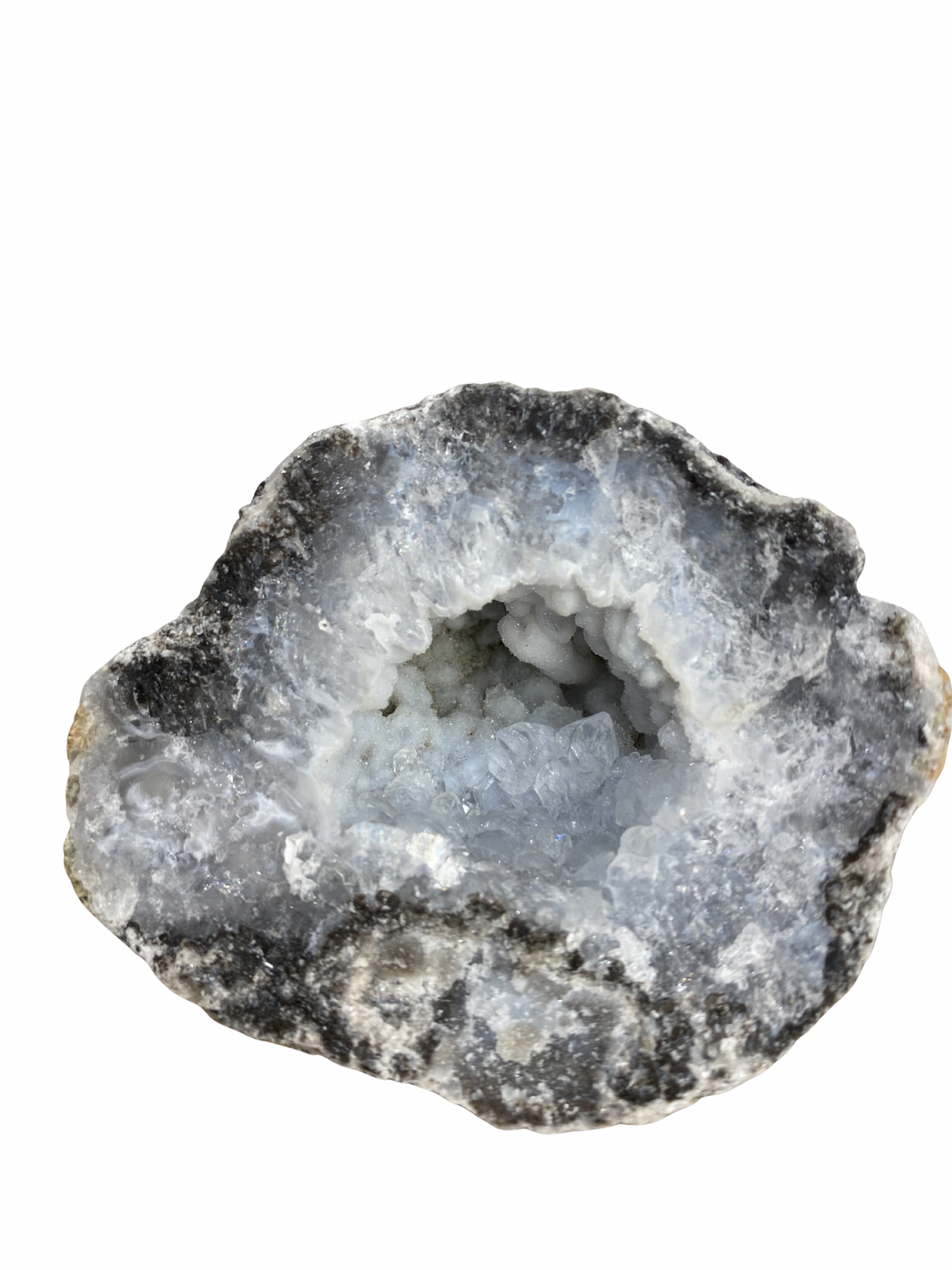 Blauwe Chalcedoon geode (Mexico)