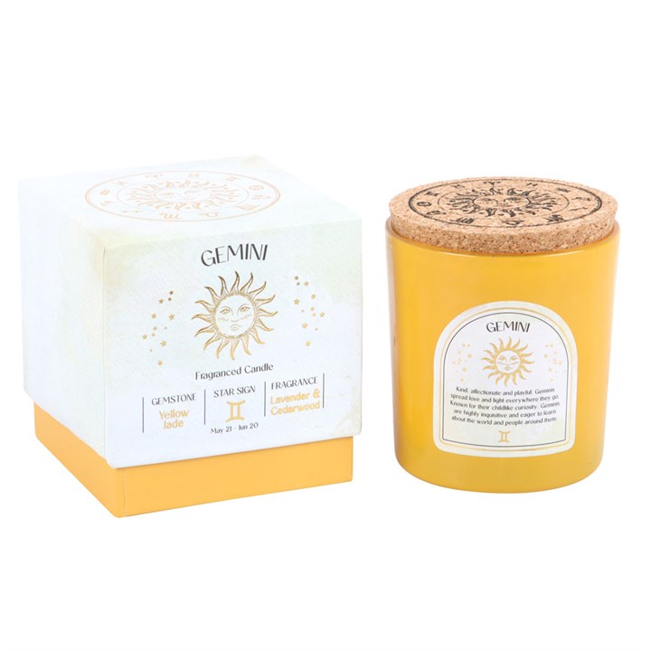 Zodiac scented candle Gemini (Twins)