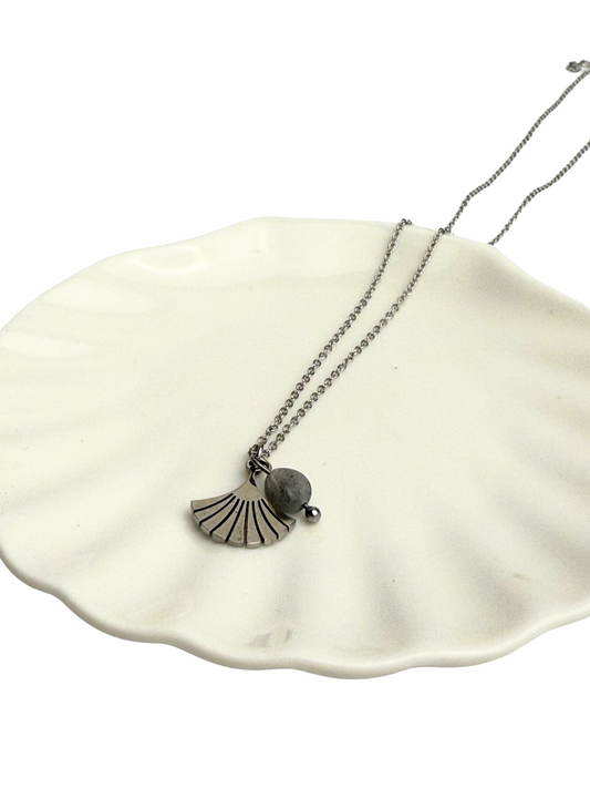Evi ketting Labradoriet