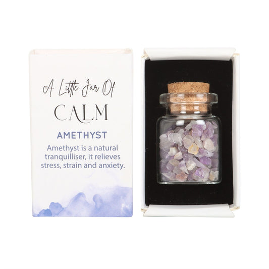 Little jar of calm met Amethist