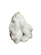 Quartz geode half