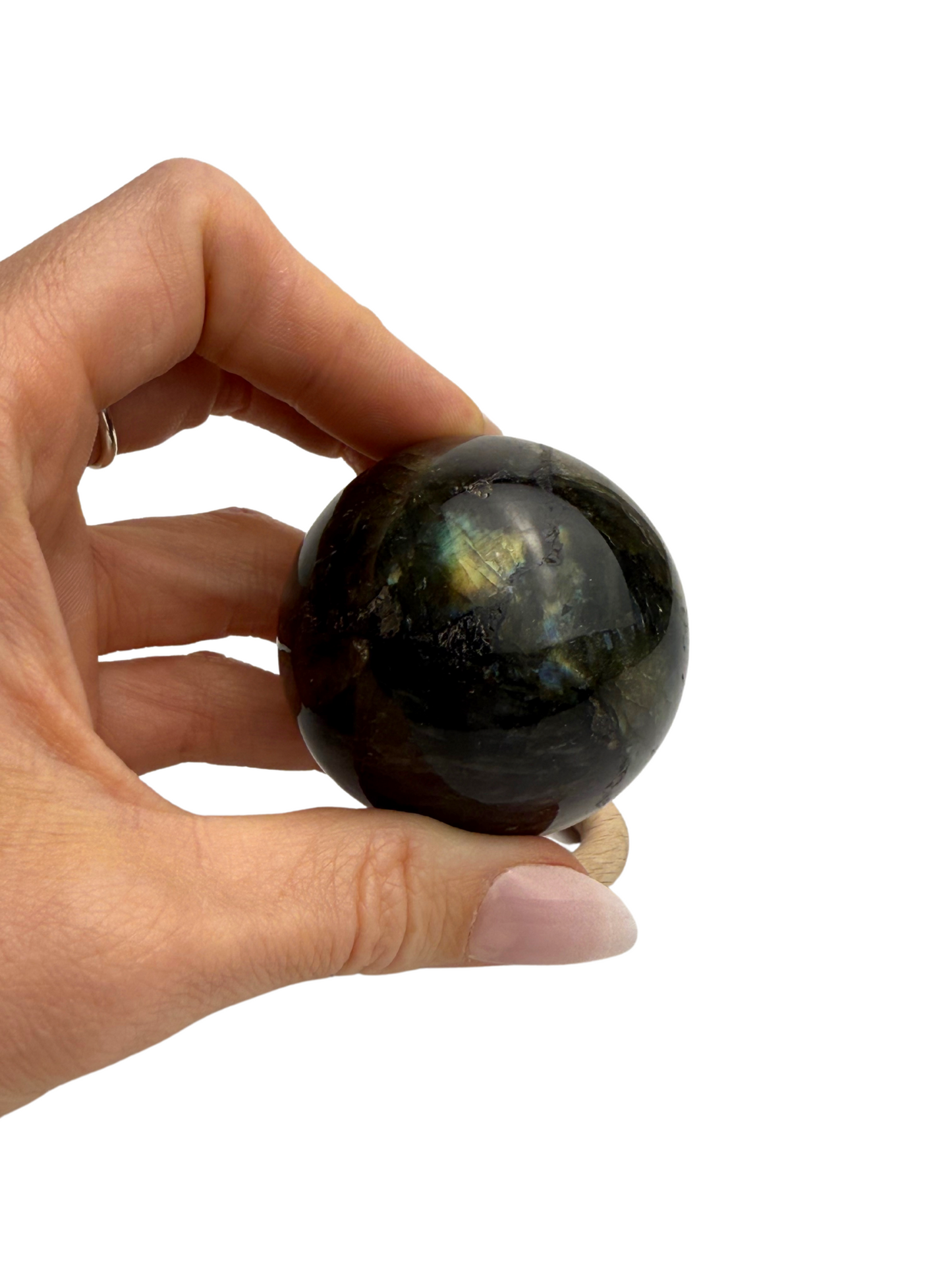 Labradorite sphere