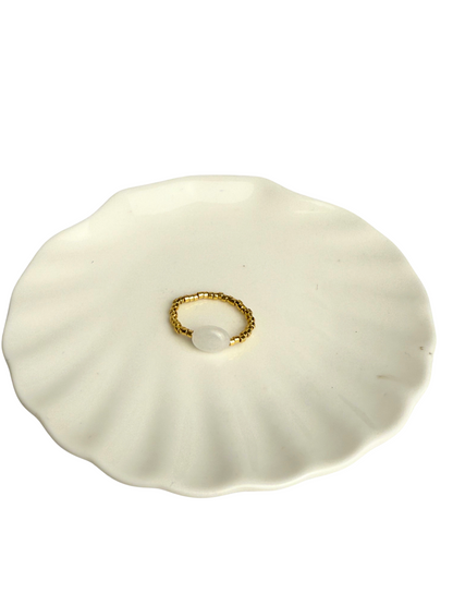 Lola ring Rock crystal