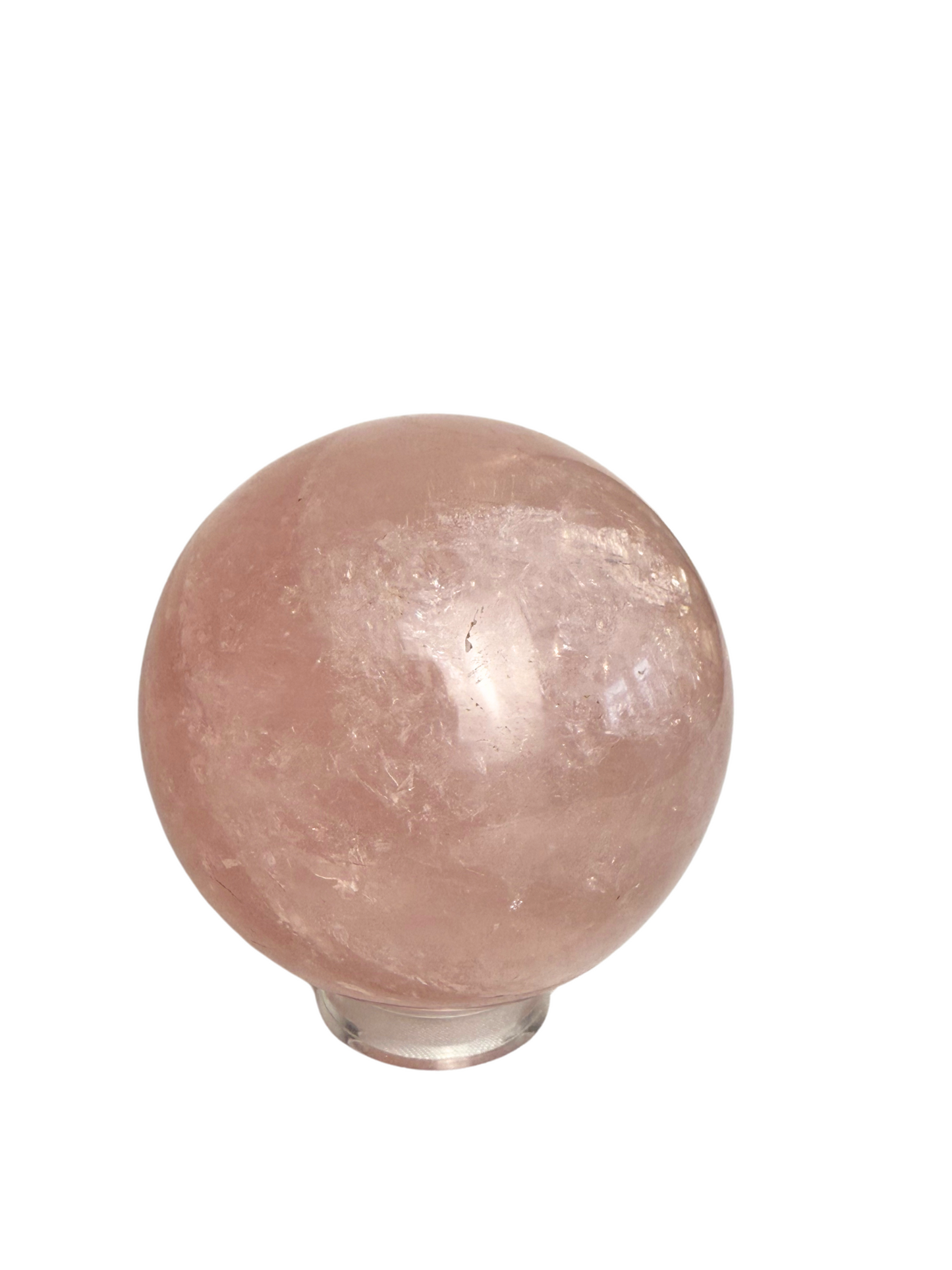 Rose quartz sphere