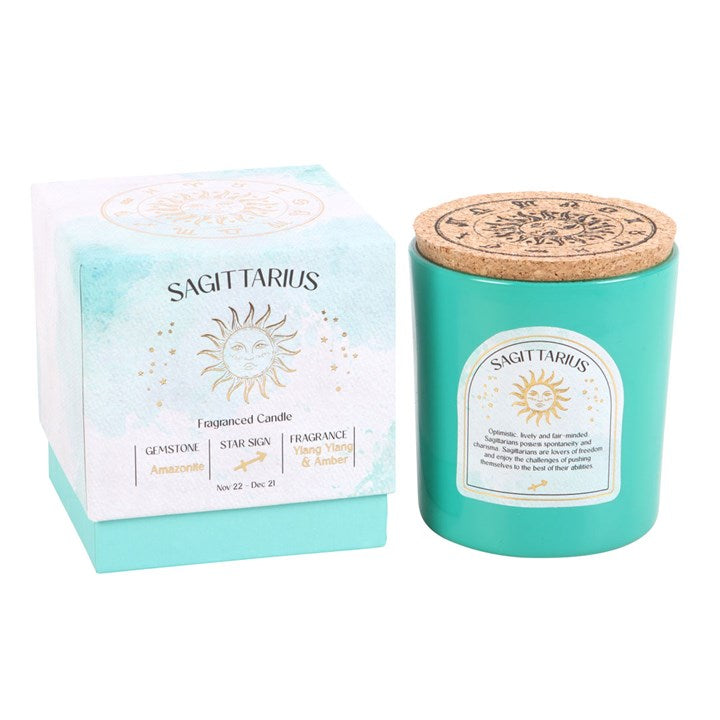 Zodiac scented candle Sagittarius (Sagittarius)