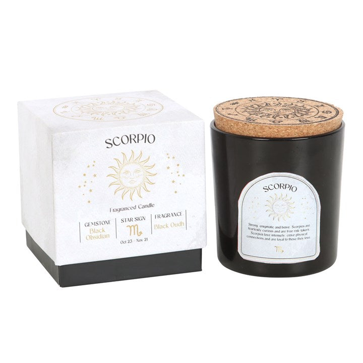Zodiac scented candle Scorpio (Scorpio)