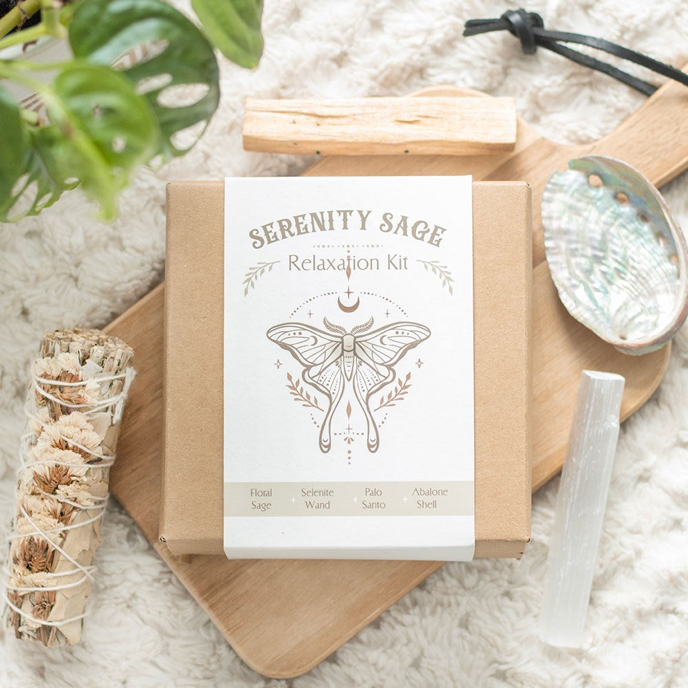 Serenity sage relaxation smudge kit