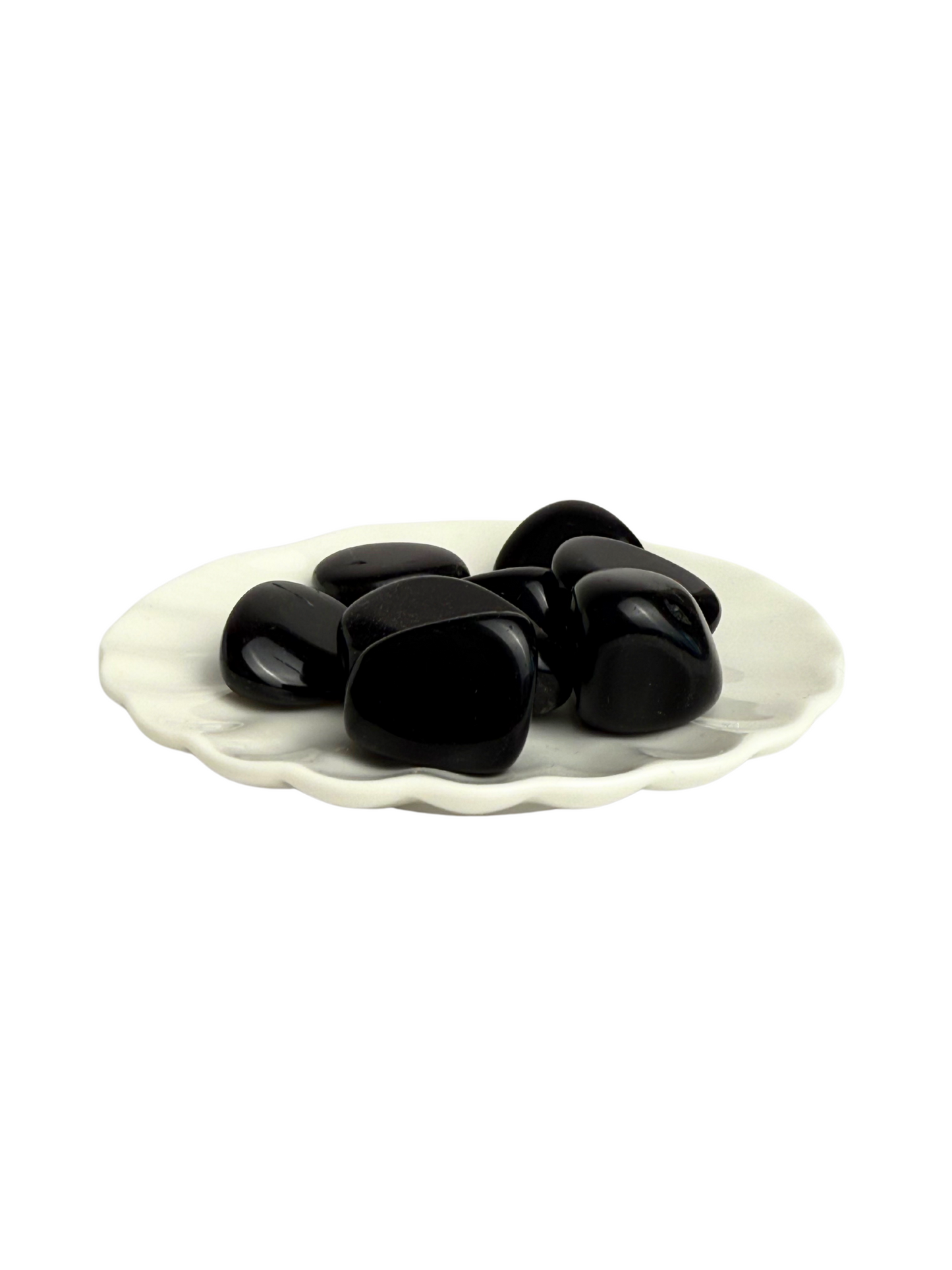 Trommelsteen Obsidiaan