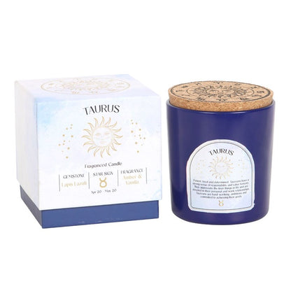 Zodiac scented candle Taurus