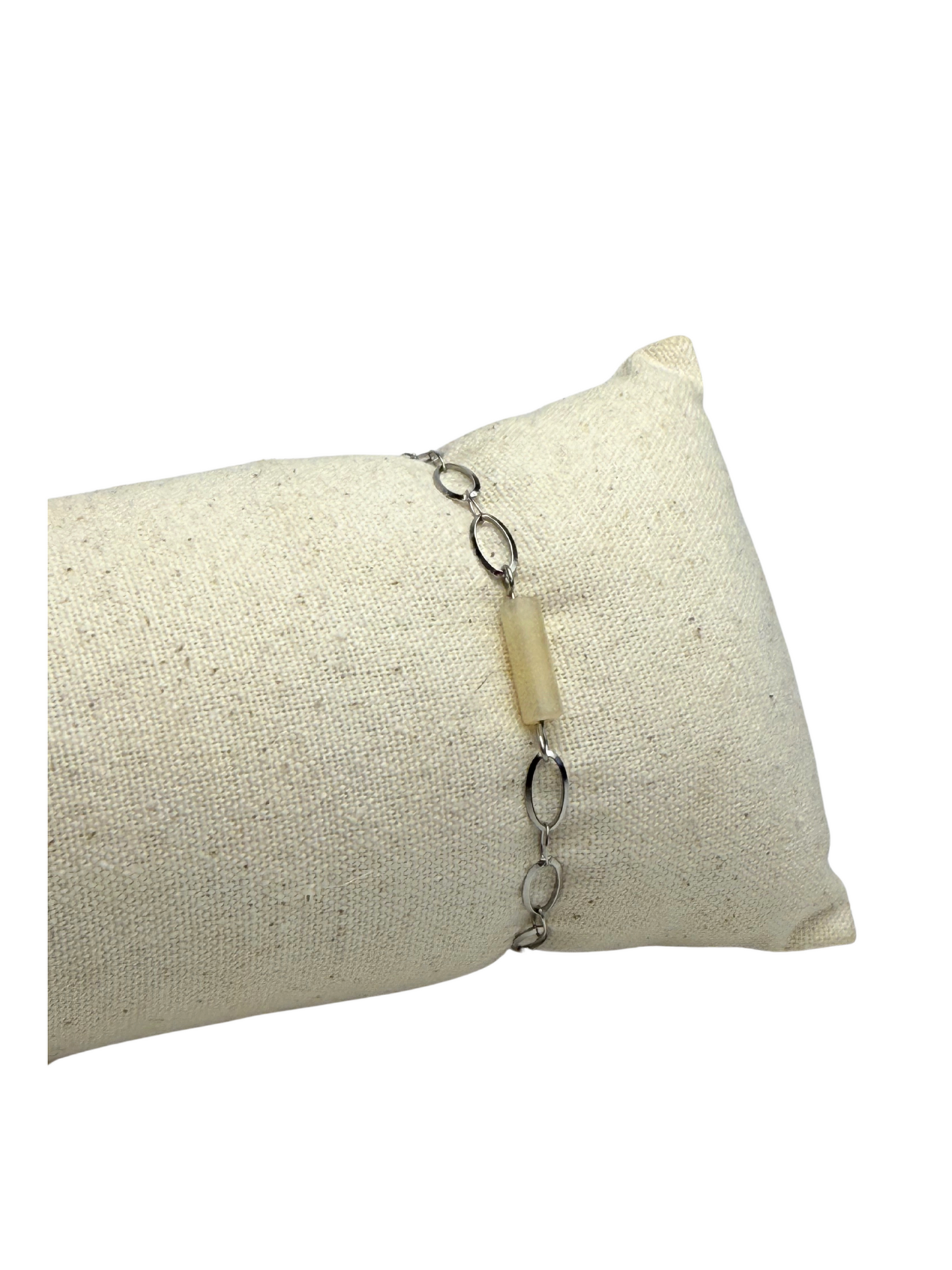 June bracelet Yellow Aventurine silver