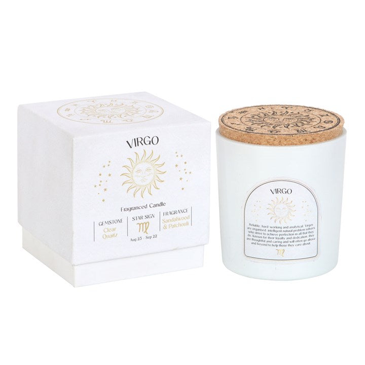 Zodiac scented candle Virgo (Virgo)
