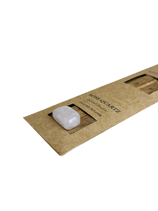 Wierookplank met Rozenkwarts