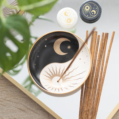 Luna incense holder